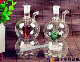 Free shipping wholesale Hookah - Hookah [gourd shaped glass pot muted color random delivery