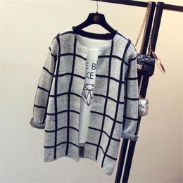 Wholesale- New Fashion Stars Pattern Cardigan Women Casual Sweet Sweaters Knitted Long Sleeve Slim Women Long Sweater Cardigans