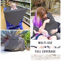 New Triangle Multi-Use Baby Car Seat Cover Canopy Nursing Breastfeeding Shopping Cart High Chair Cover INS Stroller Sleep Buggy Cover poncho