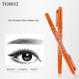 1pc New Arrival Permanent Makeup Eyebrow Marker Pen Professional Accessoris Skin Marker Pen In Microblading Accessories With Low Price