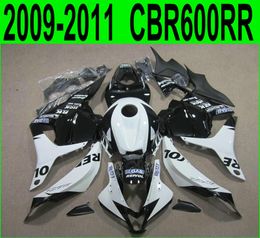 7 gifts + motorcycle fairings for Honda Injection Moulding CBR600RR 09-11 white black REPSOL fairing kit CBR 600 RR 2009 2010 2011 YR51