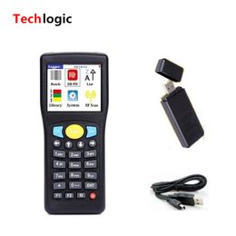 Wholesale- Techlogic E0589 Mini Inventory Wireless Barcode Scanner Handheld Terminal PDA Warehouse Display merchandise information