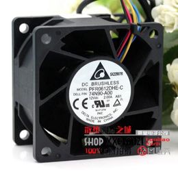 Delta 12V 2.00A PFR0612DHE-C 6038 60*60*38MM high speed car booster fan violence