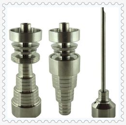 Domeless Nail G2 Titanium with Carb Cap Tool Universal Male & Female 10mm 14mm 18mm for glass bong water pipe