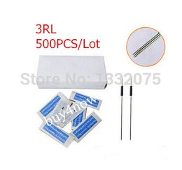 Wholesale-Wholesale 3R 500pcs Permanent Makeup needle cartridge for tattoo machines Free shipping