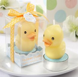 2015 Candle Favors Birthday candles Creative rhubarb duck Wedding little duck candle smoke free Birthday Gifts Wed Supplies