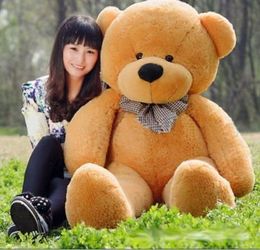 60CM GIANT HUGE BIG brown TEDDY BEAR PLUSH SOFT TOYS DOLL GIFT Stuffed Animal