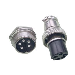 5 Sets/kits 5 PIN 16mm GX16-5 Screw Aviation Connector Plug The aviation plug Cable connector Regular plug and socket