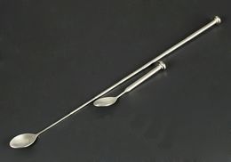 Bartender cool artifact pocket long telescopic bar spoons stirring extend 14cm to 44cm coffee spoon bartender226h