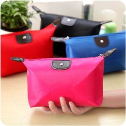 Wholesale candy Cute Women's Lady Travel Makeup Bags Cosmetic Bag Pouch Clutch Handbag Top quality Fast shipping