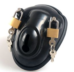 Neueste Design Kleine Männliche Cock Cage Bondage Keuschheitsgürtel Peins Lock BDSM Neues Sexspielzeug Silikon Keuschheitsgürtel