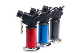 Jet Flame Lighter Jet Flame Gun Gas Butane Burner Torch Lighter Cooking Soldering BBQ Tool Cigarette Cigar Lighter