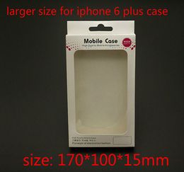 white Paper Retail Packaging/Package/Box For iphone 5s 6 6s 6 Plus Galaxy S4 Note 4 Mobile Phone leather Case cover DHL Free