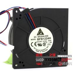 Original delta 120*120*32 24V 0.53A BFB1224H 3 wire inverter blower turbine fan