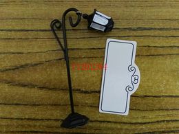 Free Shipping Bourbon Street Streetlight Wedding Place Card Holder Wedding Favours Gifts Party Accessory Decoration Supplies