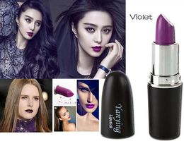 2016 HOTSALE Qibest 5 Colors Lipstick Vampire series Lipstick Vampire Style Lipstick Comestic Beauty black purple red gold and vampire color