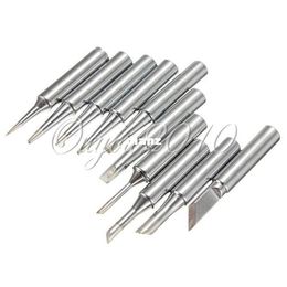 New Arrive 10pcs/set Lead-free Solder Screwdriver Iron Tip 900M-T for Hakko Soldering Rework Station Tool Kit