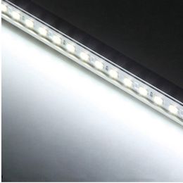 SMD5050 led bar lights DC 12V 36LEDs 0.5M 50cm LED Hard Strip Bar Car Light with U V-shaped Aluminium alloy shell