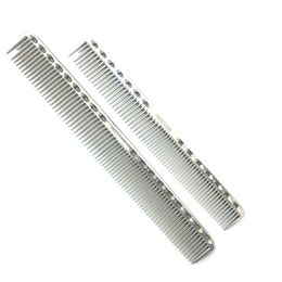 Wholesale- Hot Hairdressing Tools Professional Barber Cutting Comb Titanium Haircut Comb Y-339 In Long And Short Design 3 Favourite Colour