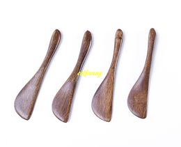 10pcs/lot Fast shipping 15*2.5cm wood cutlery wooden butter knife butter knife cheese smear jam cake knife Bakeware