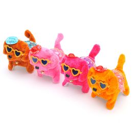 Children creative back dog electric plush forward will wear skirt toy dog gift factory direct wholesale Electronic Pets