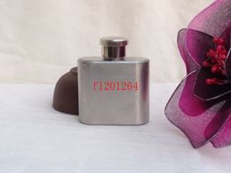 Free Shipping New Arrival 1oz 28ML Stainless steel mini hip flask Flasks Empty Bottle 50pcs/lot
