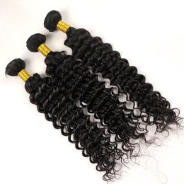 Virgin Indian Hair Weaves Human Hair Bundles Kinky Curly 8-34Inch Unprocessed Brazilian Peruvian Mongolian Weaving Hair Extensions Wholesale