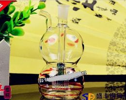 Free shipping wholesale Hookah - Hookah glass gourd pot] [color pattern, Colour random delivery