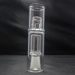 Glass smoking water pipe Vapor the perc mini bong can use with all the whip vapes