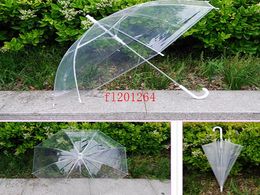 10pcs/lot Free Shipping 34" Big Clear Cute Bubble Deep Dome Umbrella Gossip Girl Wind Resistance