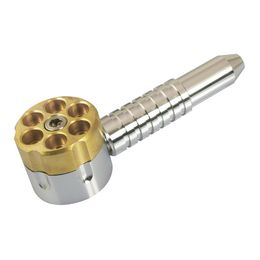 Formax420 Metal Grinder with Naval Brass Aircraft Aluminum Stainless Steel Design Hand Pipe Free Shipping