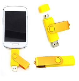 64GB 128GB 256GB OTG external USB Flash Drive for Android Smartphones Tablets PenDrives U Disk Thumbdrives free epacket shipping
