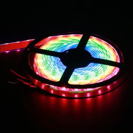 5M 60LEDs/m SK6812 Pixel LED Strip Light,Addressable 60Pixels/m 5050 SMD RGB LED Digital Flexible Tape,DC5V input,White PCB,Waterproof IP65