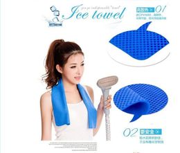 Towel 80*34cm Cold Towel Exercise Sweat Summer Sports Ice Cool Towel PVA Hypothermia Cooling Towel