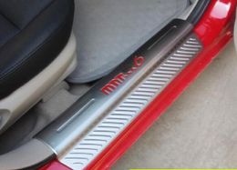 High quality stainless steel 4pcs car door sills scuff protection plate For mazda 6 2003-2011