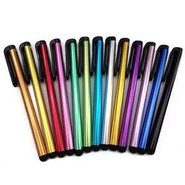 500pcs Lot Stylus Capacitive Screen Stylus Pen Touch Pen For Mobile Phone Tablet PC