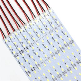 5630 SMD 72 LED 100CM LED Rigid Strips Lights for Night Market Jewellery Counter Showcase Aluminium Sheet Lamp