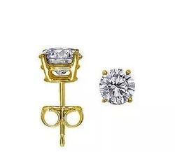 Certified 0.60 Tcw VVS2 Clarity Natural Solitaire water Diamonds Earring at Best Price