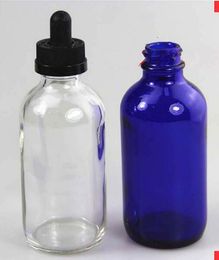 -vape ejuice Bottles Bouteilles compte-gouttes en verre de 120 ml avec capsules pour enfants et E Liquid Eye Drop