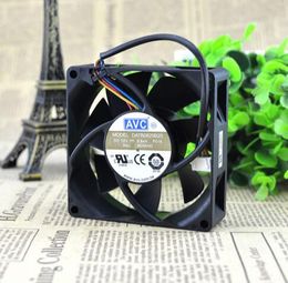 AVC 80*80*25 8CM 12V 0.84A DATB0825B2S 4 line PWM control speed function violent fan