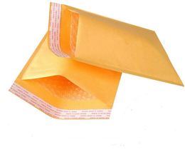 Golden Kraft Bubble Envelope Mailer Air Bag Envelopes Bags 500pcs Free shipping
