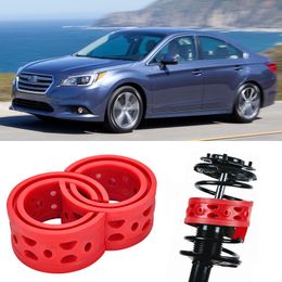 Free Shipping 2pcs Super Power Rear Car Auto parts Shock Absorber Spring Bumper Power Cushion Buffer Special For Subaru Legacy
