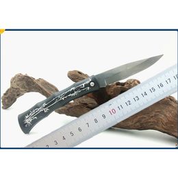 Ghillie EDC Pocket Fruit knife 420C Folding Blade ABS Handle Mini Survival knives