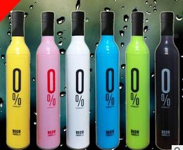 DHL Free Shipping Wholesale 100pcs/lot Fashion Creative Bottle Umbrella /Wine Bottle Umbrella