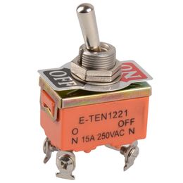 1 PC 4-PIN Toggle Switch ON-OFF Two Position Switch 15A 250V B00140