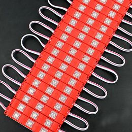 bright red led NZ - 12V waterproof 5730 3LEDs Injection molding LED Module super bright led modules lighting red green blue Yellow Pink white