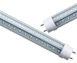 T8 LED Tubes light V-Shape double glow both sides 4ft 36w G13 LED fluorescent light AC85-265V CE UL RoHS