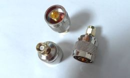 20pcs copper RP-SMA Plug to N Plug male straight RF Coaxial Adapter