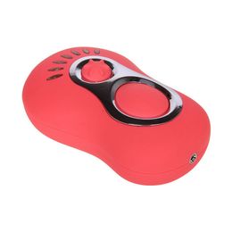 Mini Double Finger Sleeve Vibrator Massager G-Spot Clitoral Stimulator Sex Toy #R410