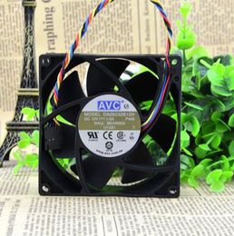 AVC 90*90*32 12V 1.0A DA09232B12H 9 cm 4 wire temperature control cabinet server fan